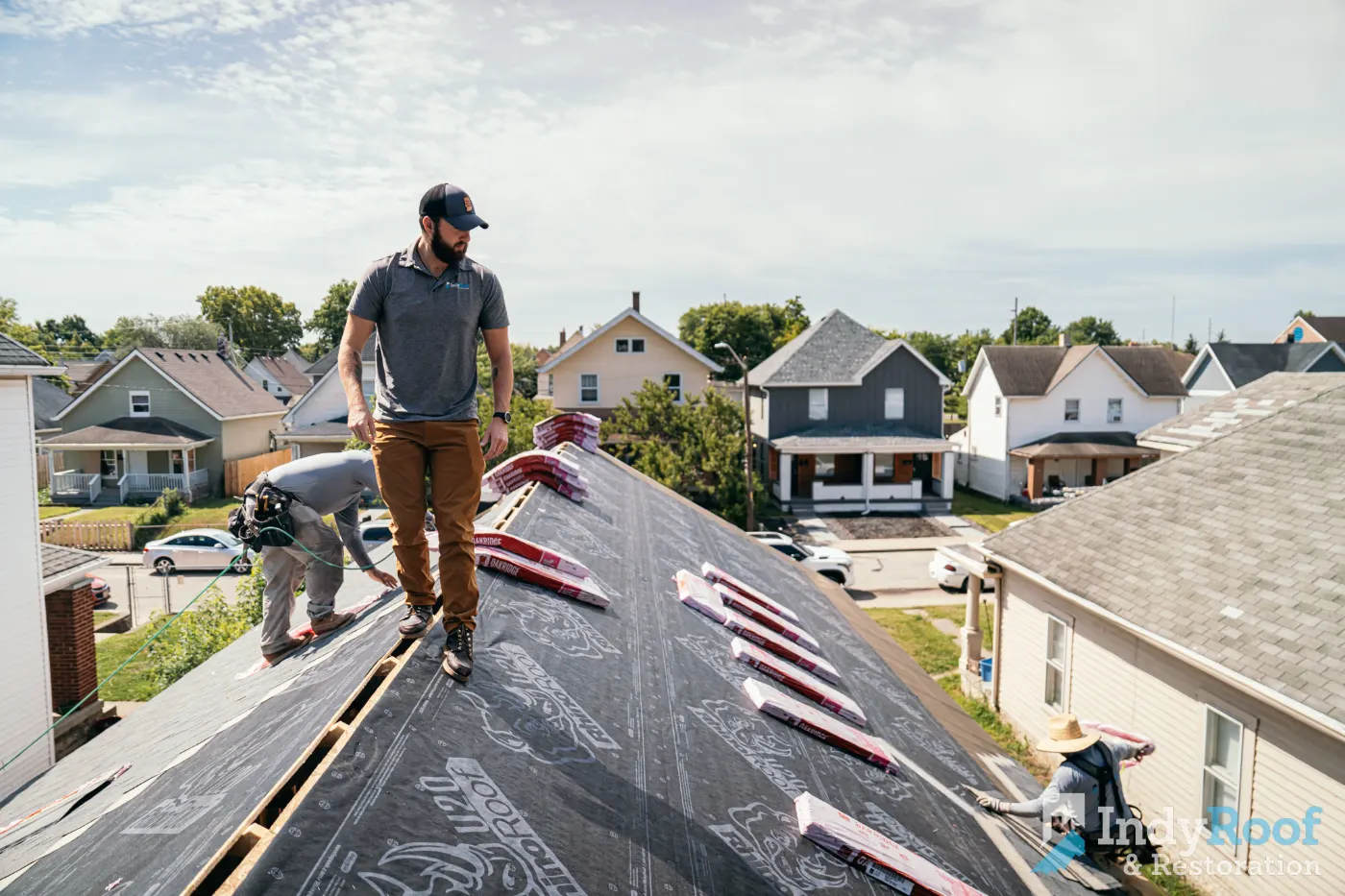 Flashing and seam work in Cambridge City